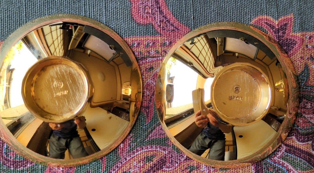 【純金鍍金】寿瓶子