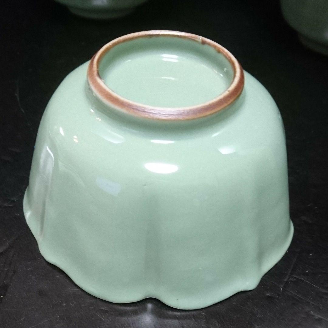 大正15年 10月 青地桔梗形 小鉢丼 赤津 陶山造