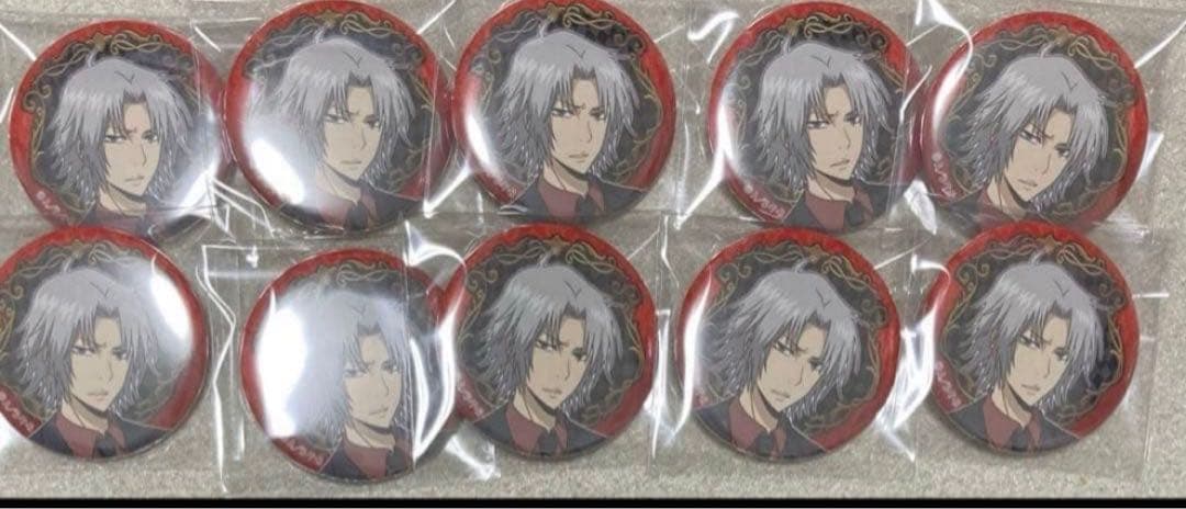 家庭教師ヒットマンREBORN 未来編振り返りフェア 獄寺隼人 缶バッジ