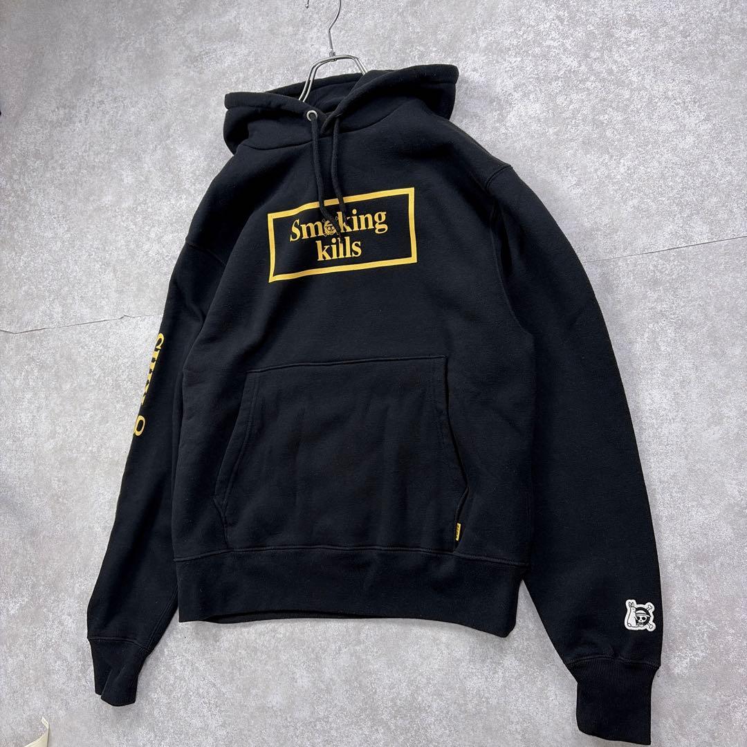希少✨FR2 エフアールツー　ワンピースコラボ　サンジ　パーカー　黒　M 美品
