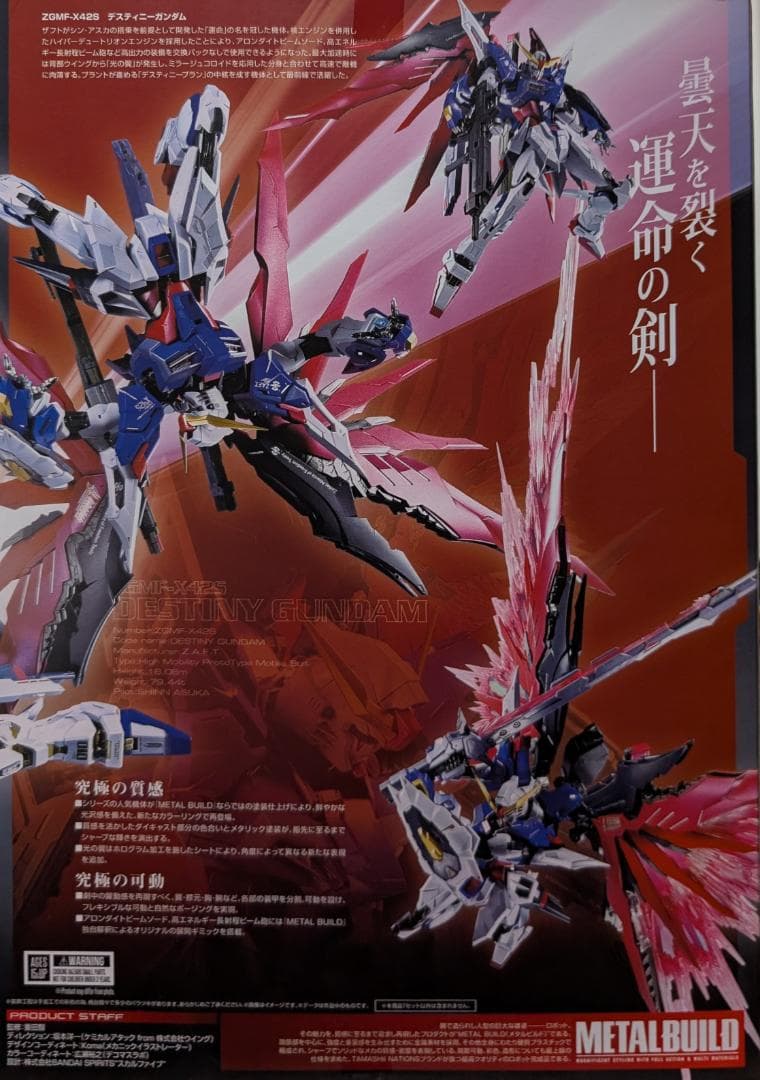 M*K様 METALBUILDデスティニーガンダム(フルパッケージ) フェス 2