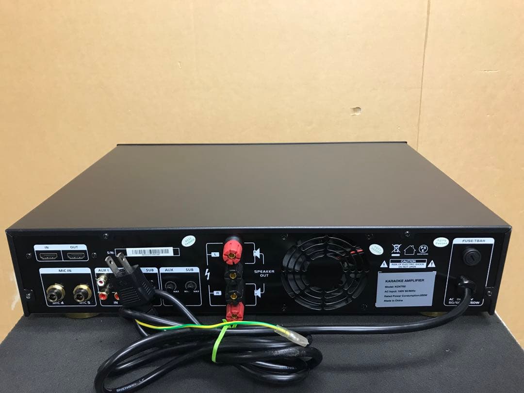 P14a CLASSIC PRO KOK700 カラオケアンプ 黒 動作確認済み