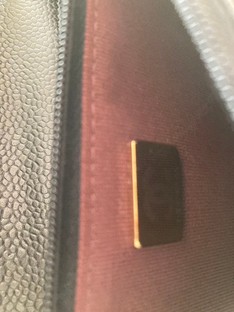 ⭐︎popo⭐︎CHANEL チェーンウォレット　キャビアスキン　新品.未使用