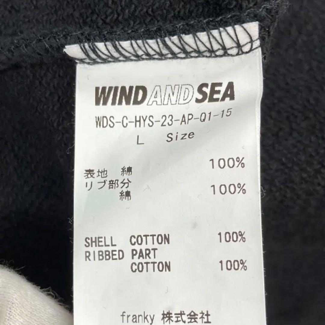 WIND AND SEA × HYSTERIC GLAMOUR パーカー