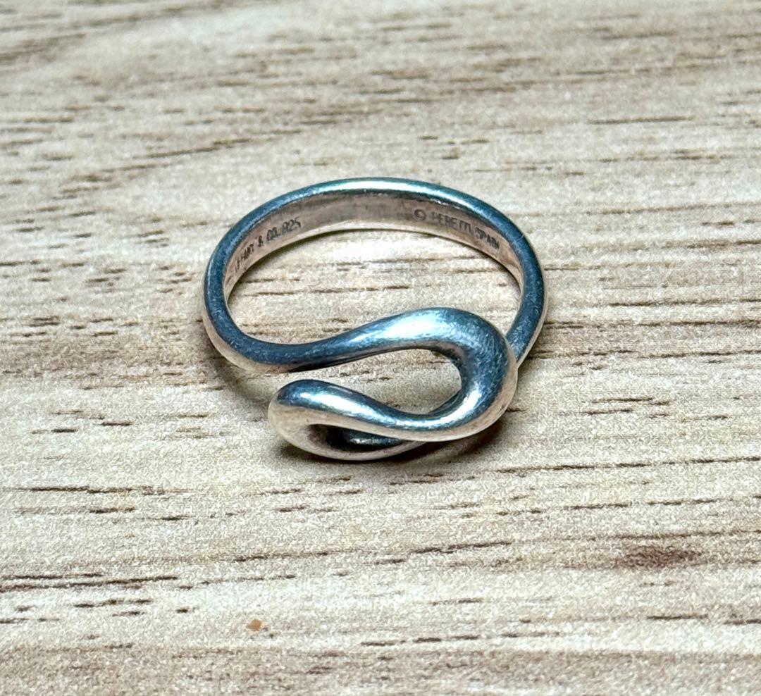 6号 Tiffany & Co. オープンウェーブリング シルバー ティファニー