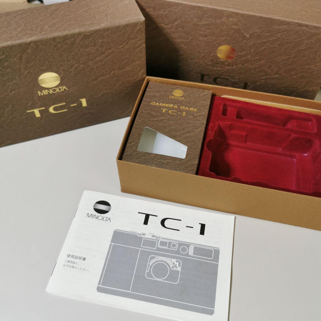 MINOLTA TC-1 本体、元箱、説明書、ショルダーケース付 L10898945