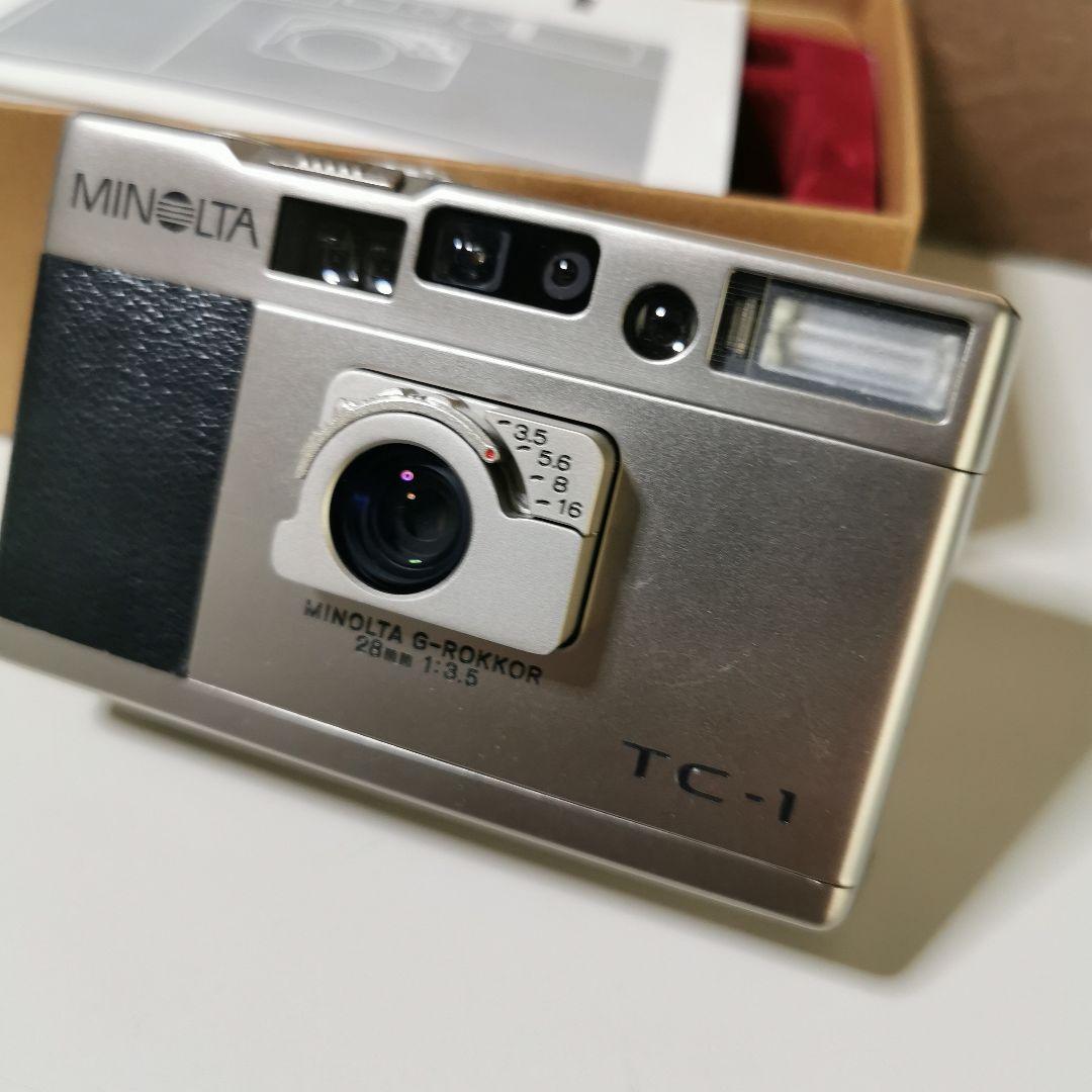 MINOLTA TC-1 本体、元箱、説明書、ショルダーケース付 L10898945