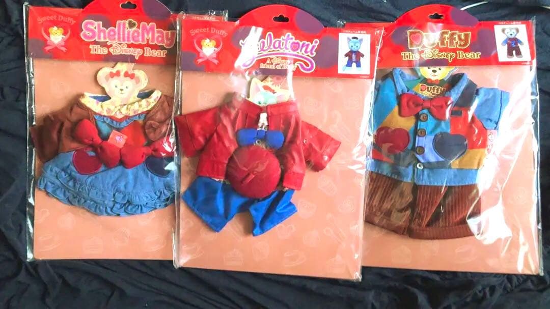 ダッフィーシェリーメイジェラトーニコスチュームバレンタイン2016