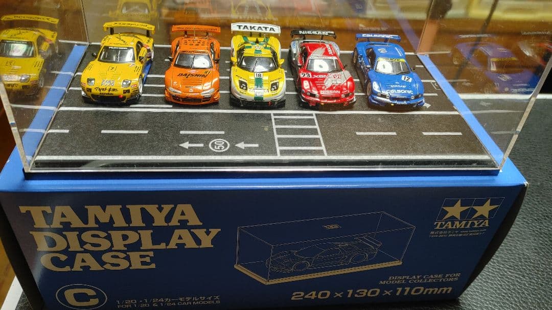 タミヤ 1/64 スーパーGT コレクターズクラブ 5台セットディスプレイケース
