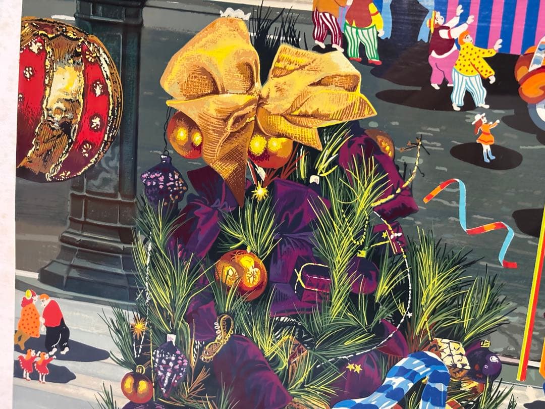 ヒロ・ヤマガタ 「GIFT SEASON」シルクスクリーン 証明書・箱・保存袋