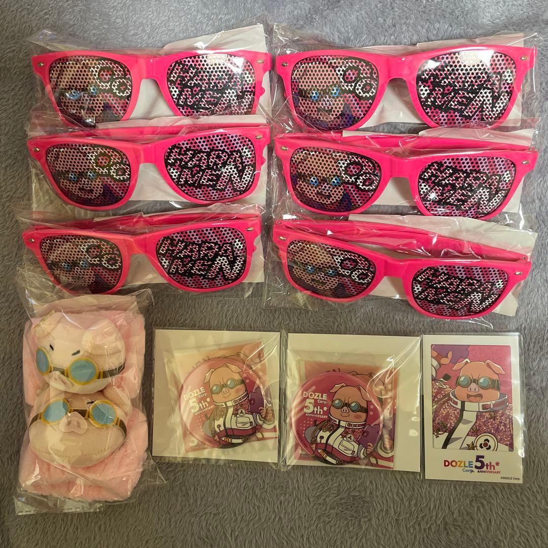 【バラ売り可】 ドズル社 5周年フェス ドームシティ 5周年くじ おおはらMEN ドズル社 5周年 イベント くじ 東京ドームシティ コラボ おおはらMEN