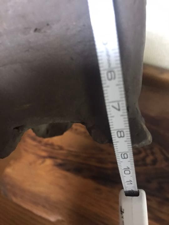 盆栽鉢　杉浦作正方鉢古鉢時代手作り鉢盆栽鉢小品盆栽草もの盆栽鉢多肉植物植木鉢