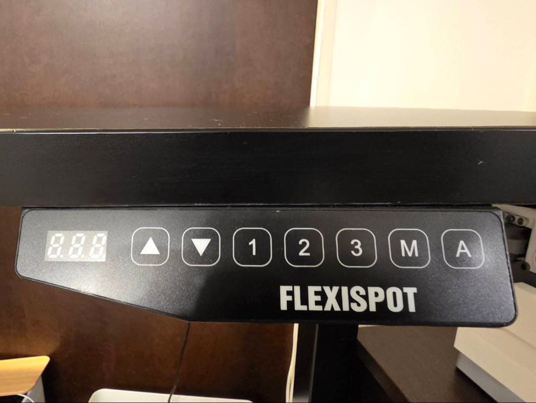 配送先関東限定　FLEXISPOT電動式昇降デスク(120×60cm) ブラック