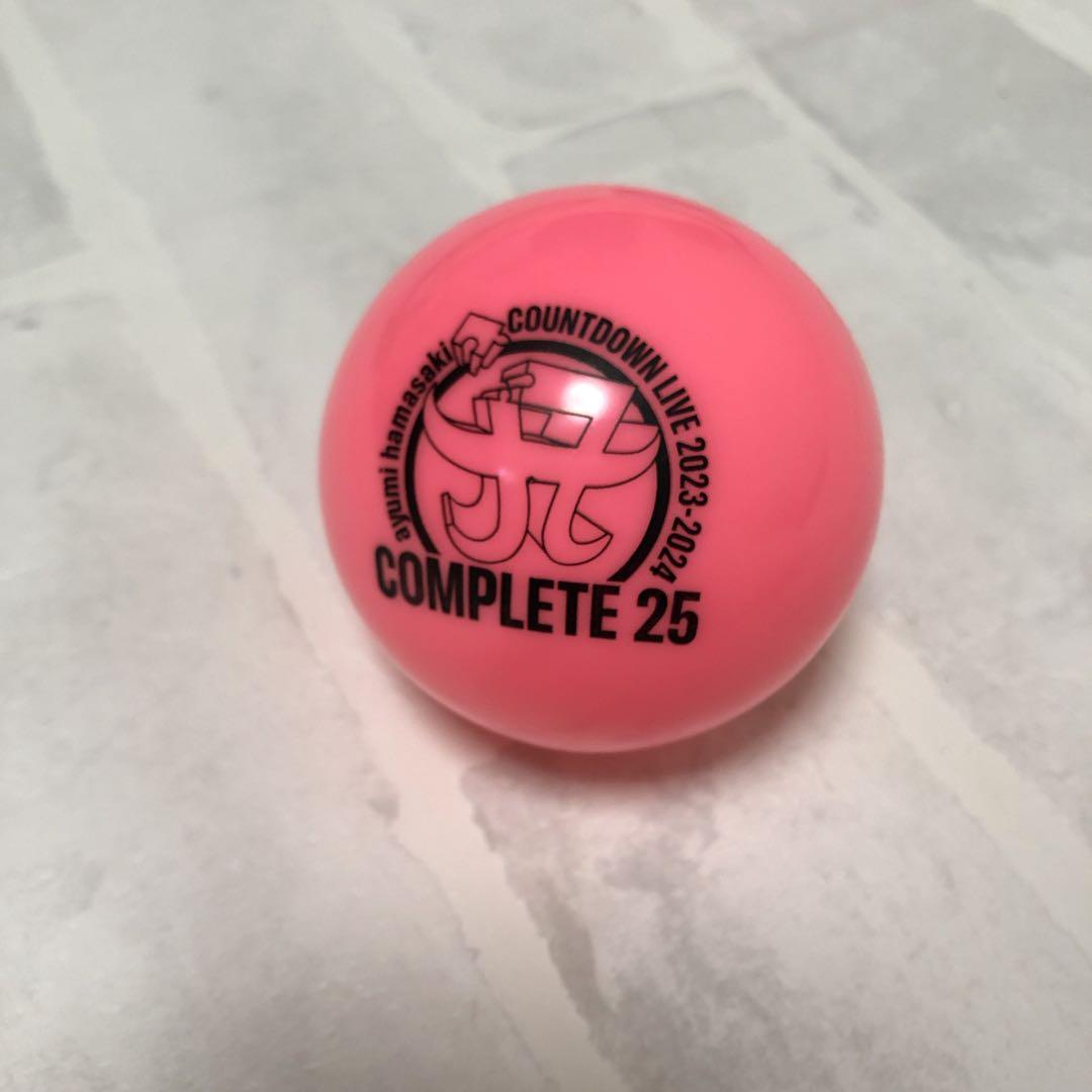 浜崎あゆみ カウントダウンライブ ボール complite25 公式 ス