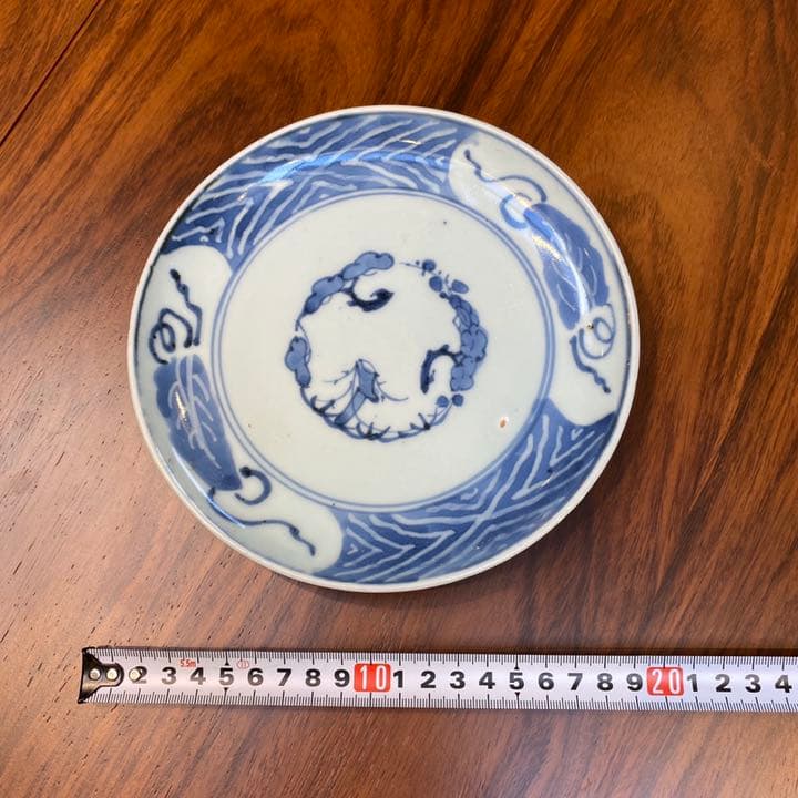 皿　古伊万里染付