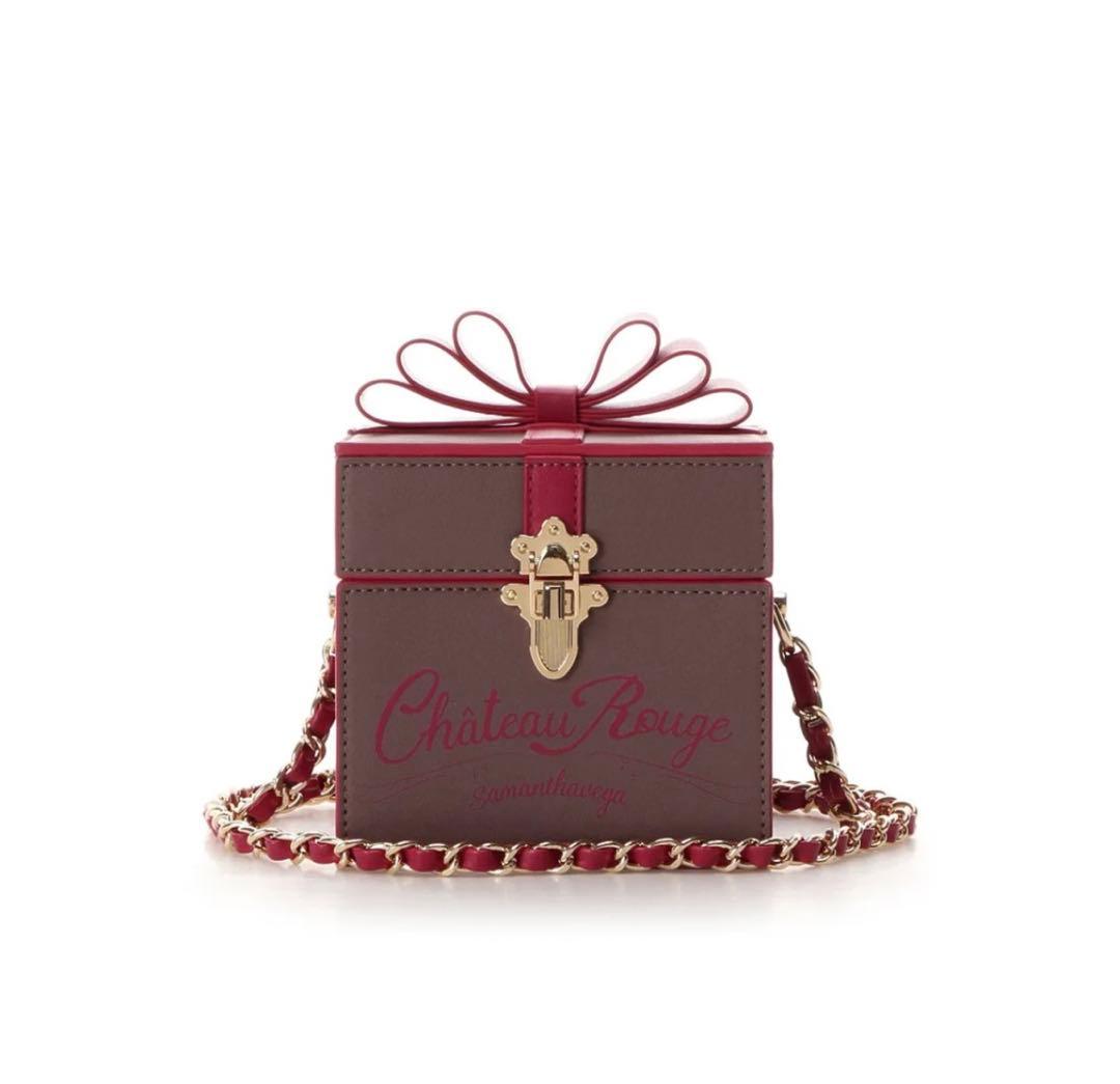 サマンサベガ　リボンBOX風バッグ