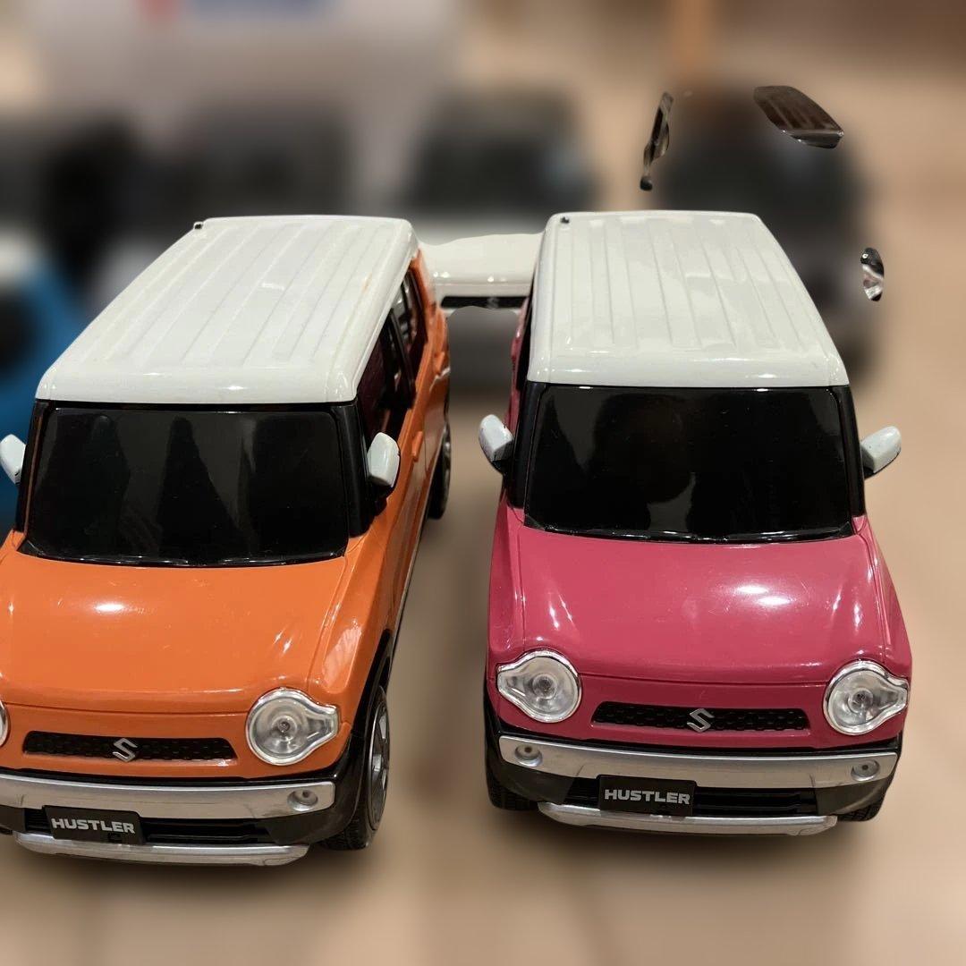 スズキ　新型ハスラー（初代）カラーサンプル　ミニチュアカー　全色箱入り　非売品