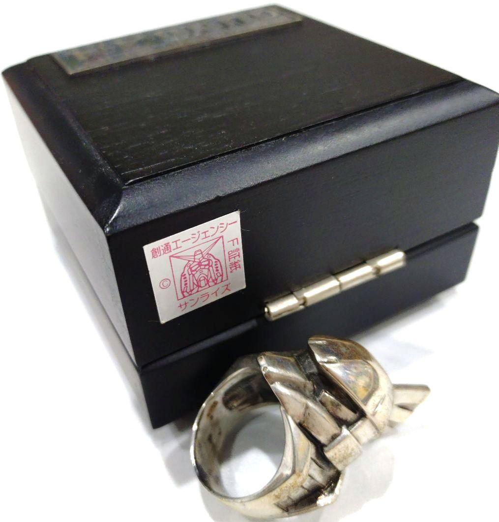 JAP工房機動戦士ガンダム20周年MS-14ゲルググヘッドシルバーリング