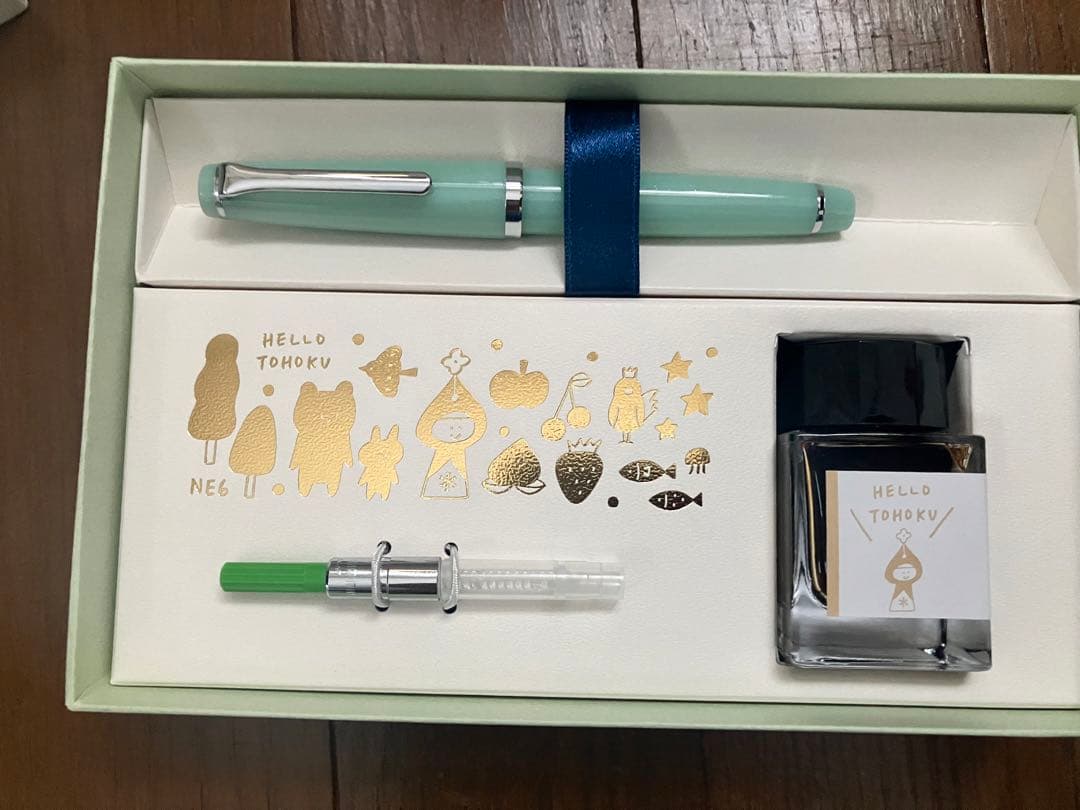 mizutamaさん NE6 コラボ 万年筆インクセット 秋空、そよかぜ - メルカリ