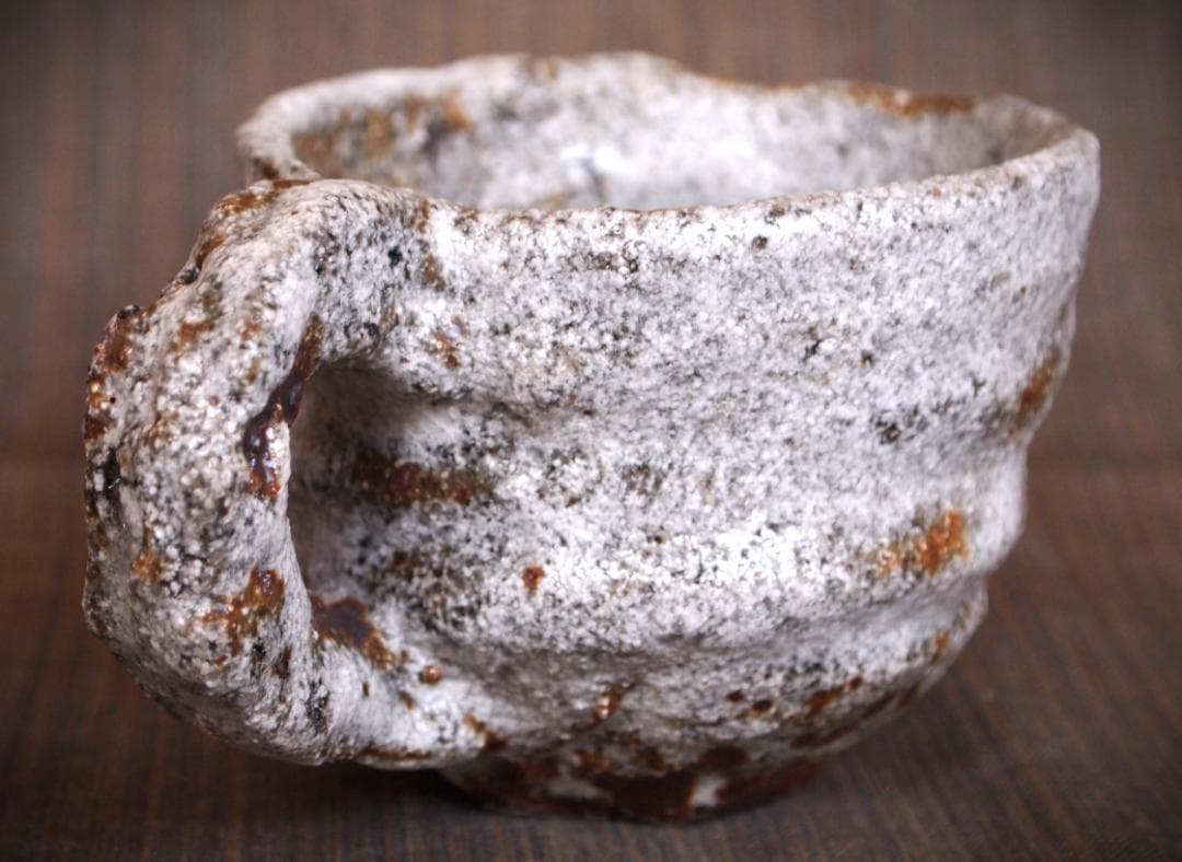 人気作家★村越琢磨【師：梅原武平】信楽白マグカップ