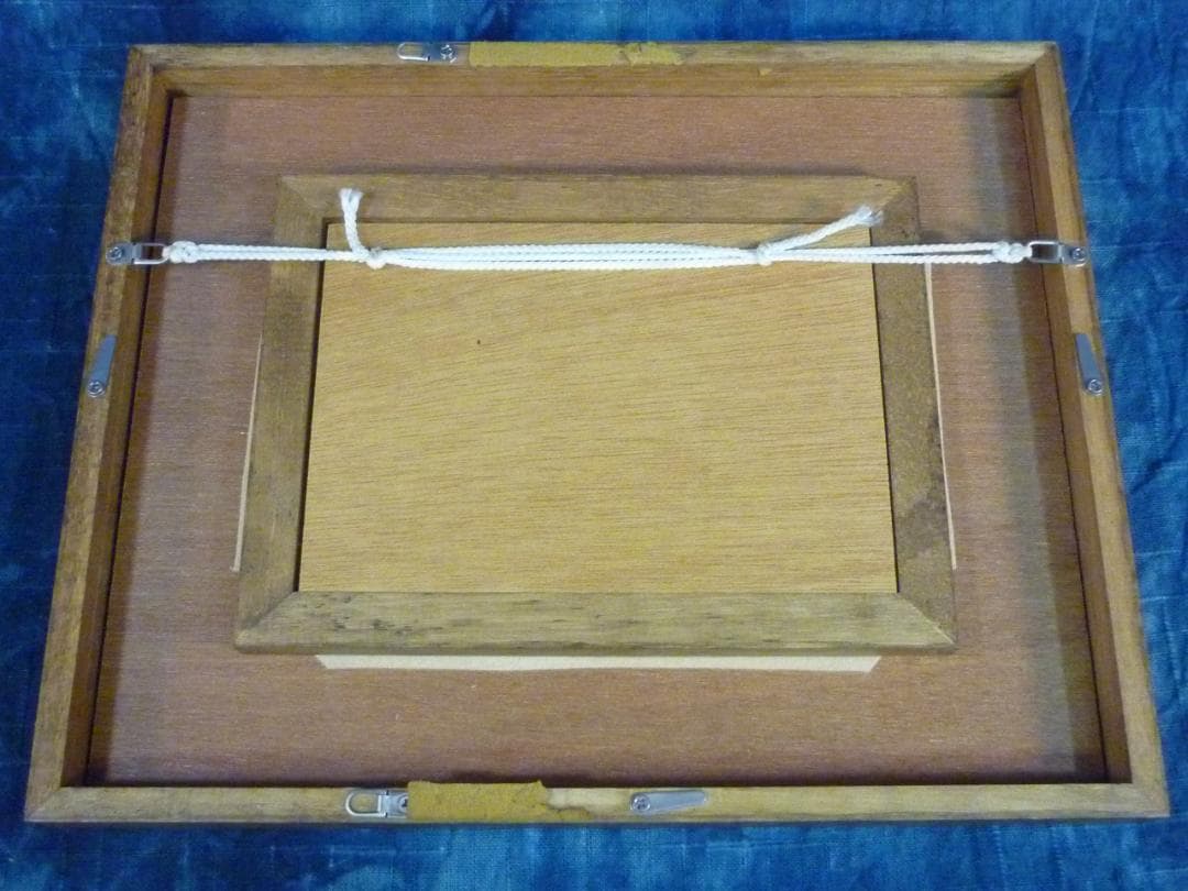 大場正男 ペーパースクリーン あげは・ミニ シリアルナンバー無 小品 版画