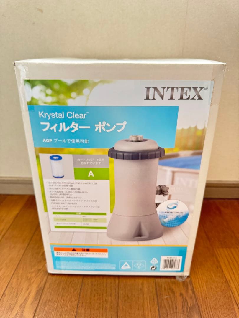 INTEX Krystal Clear フィルターポンプ - メルカリ