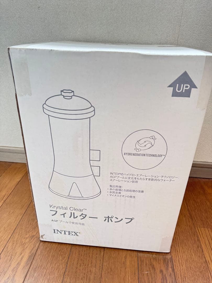 INTEX Krystal Clear フィルターポンプ - メルカリ