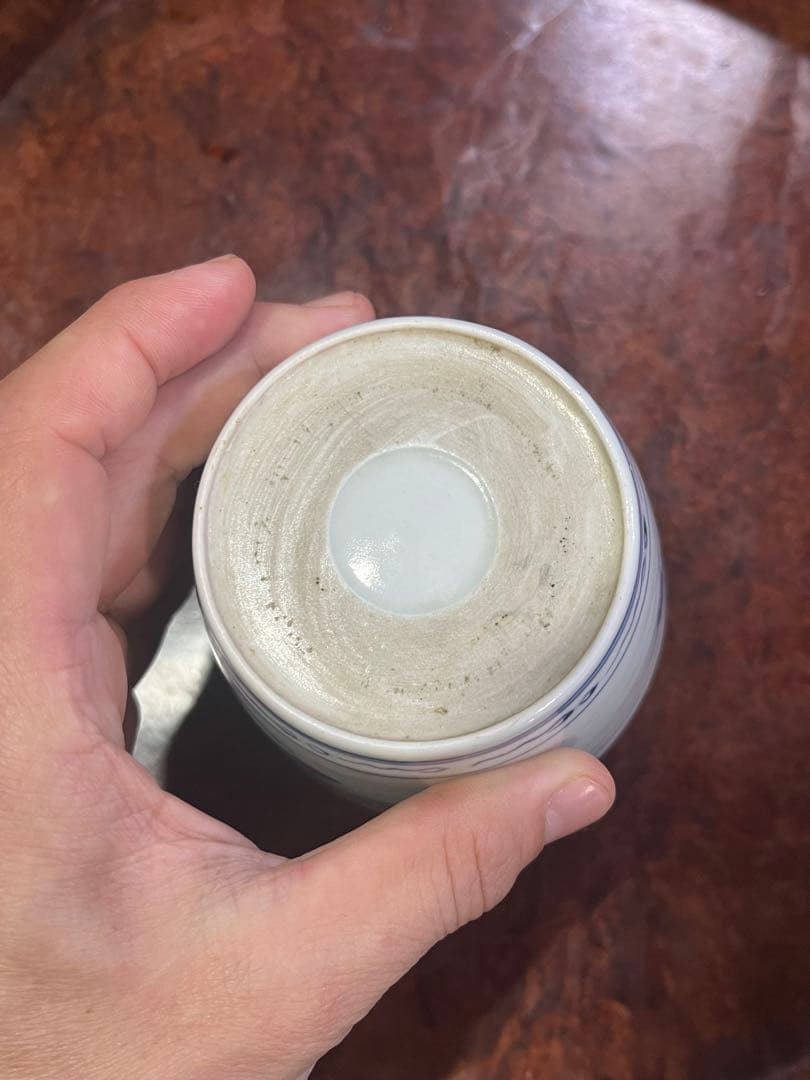 そばちょこ 上手 蘇轍 蕎麦猪口 古伊万里 鍋島 鈴虫 大振り くらわんか