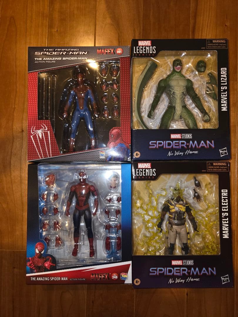 MAFEX アメイジングスパイダーマン＆マーベルレジェンド リザード