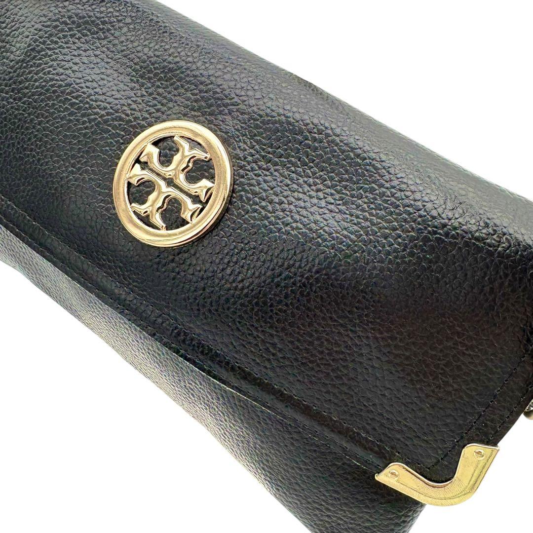 美品　トリーバーチ　ショルダーバッグ　ブラック　黒　ミニバッグ　斜め掛け