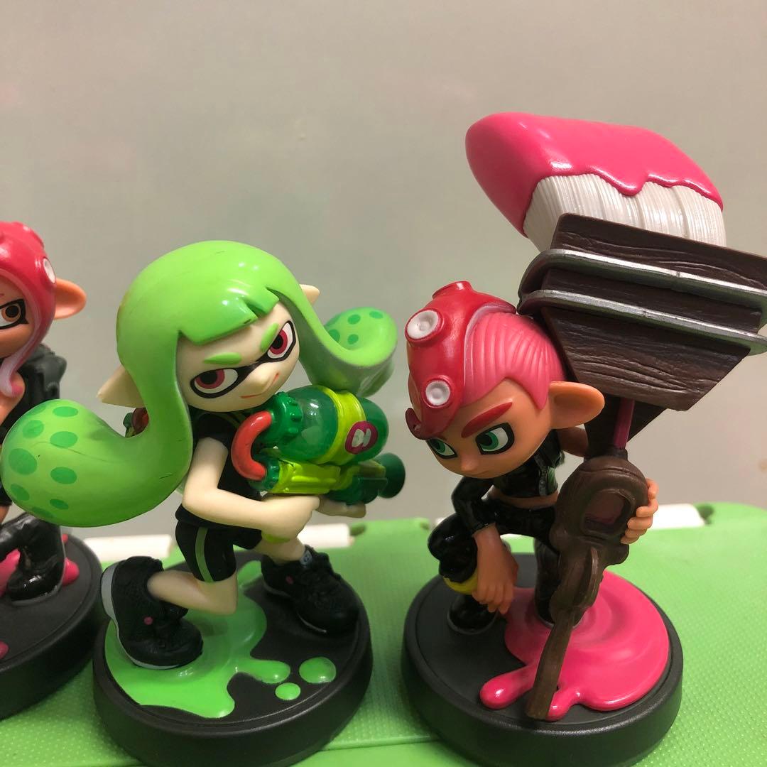 限定色 ライムグリーン ガール タコガール スプラトゥーン3 amiibo