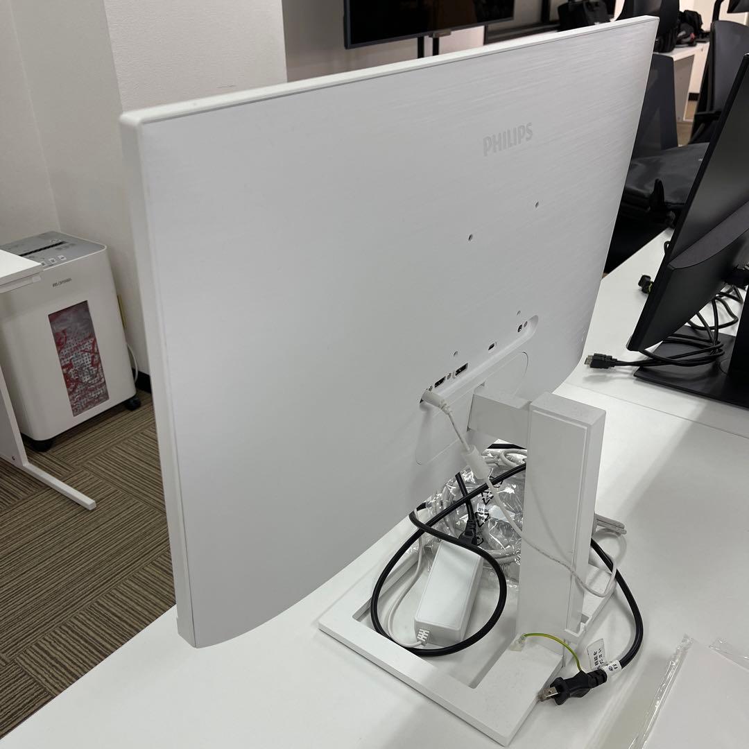 フィリップス 27型 4K UHD ディスプレイ 279E1EW/11 ホワイト PHILIPS