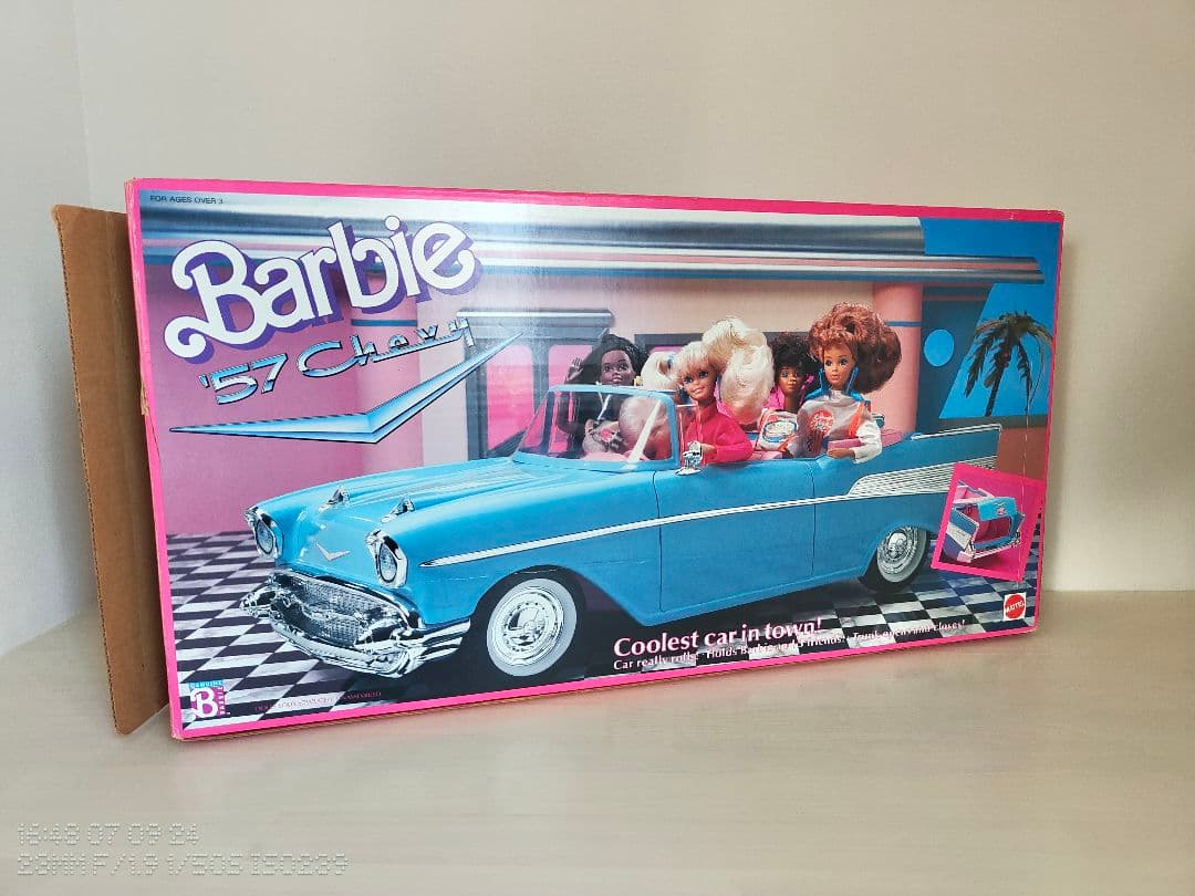 マテルバービーベルエア箱付きピンク色