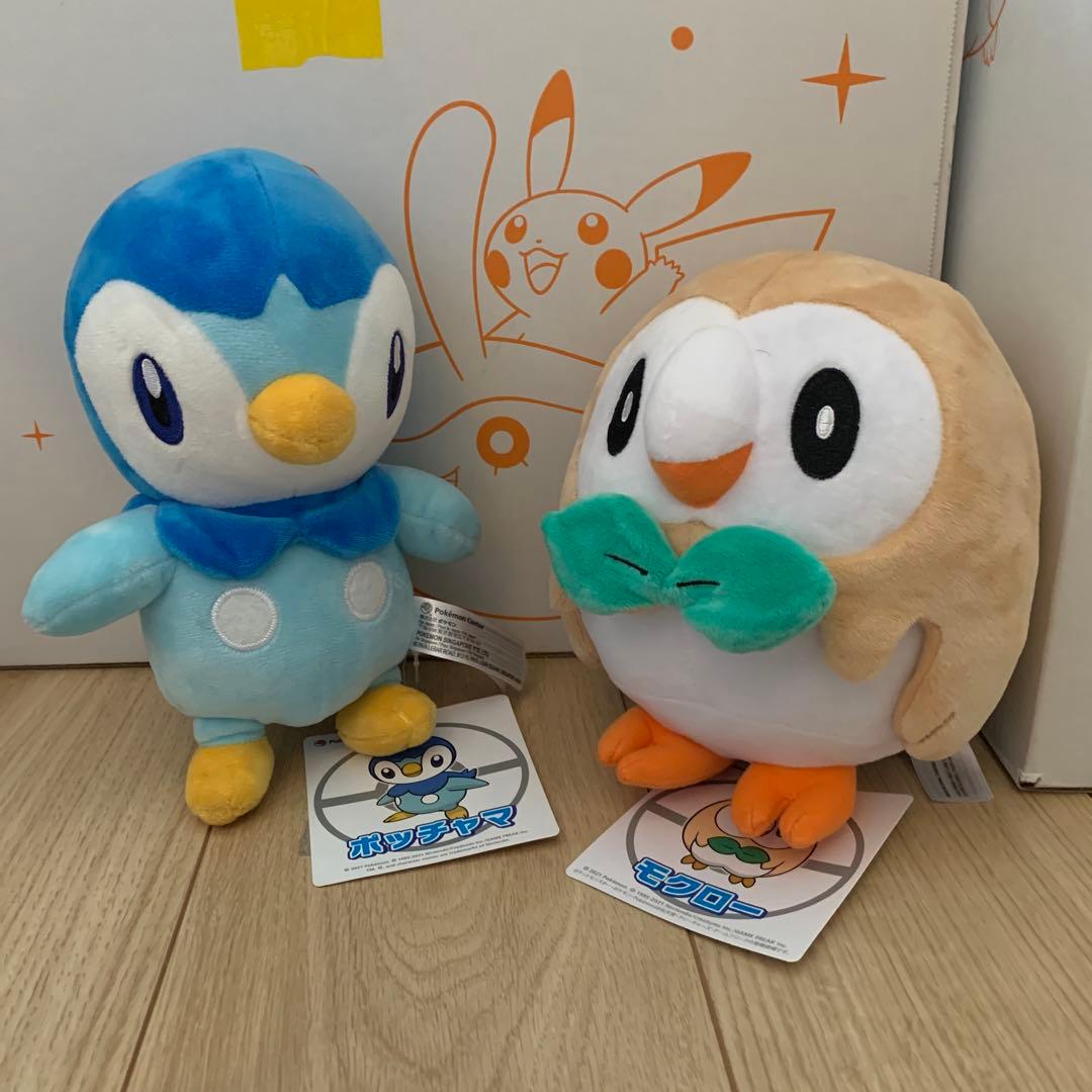 ポケモンセンター ポッチャマ モクロー ぬいぐるみ タグ付き - メルカリ