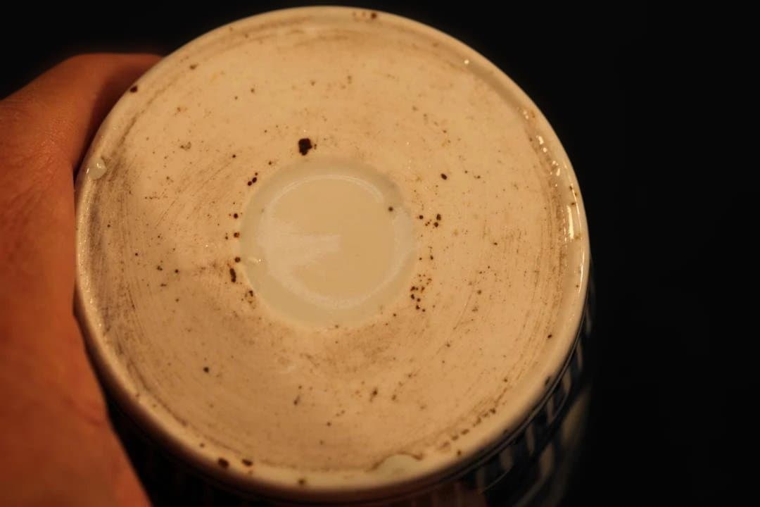 517　古伊万里大振染付唐子踊図蕎麦猪口　幕末