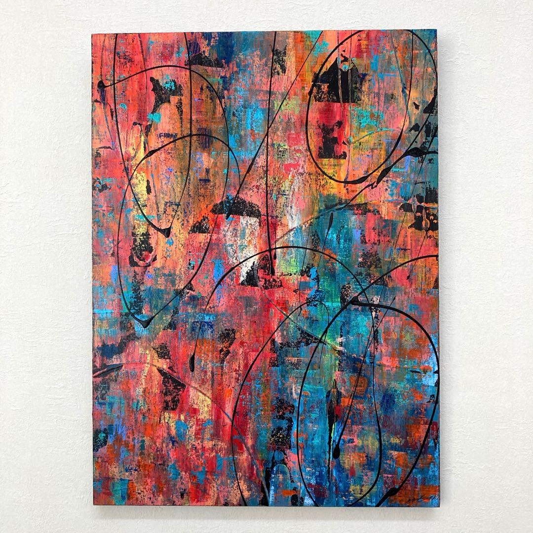 抽象画 アート パネル クール モダン 絵画 インテリア 現代アート 原画