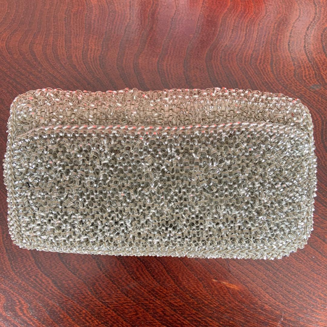 ANITABERLINA シルバービーズパーティーバッグ