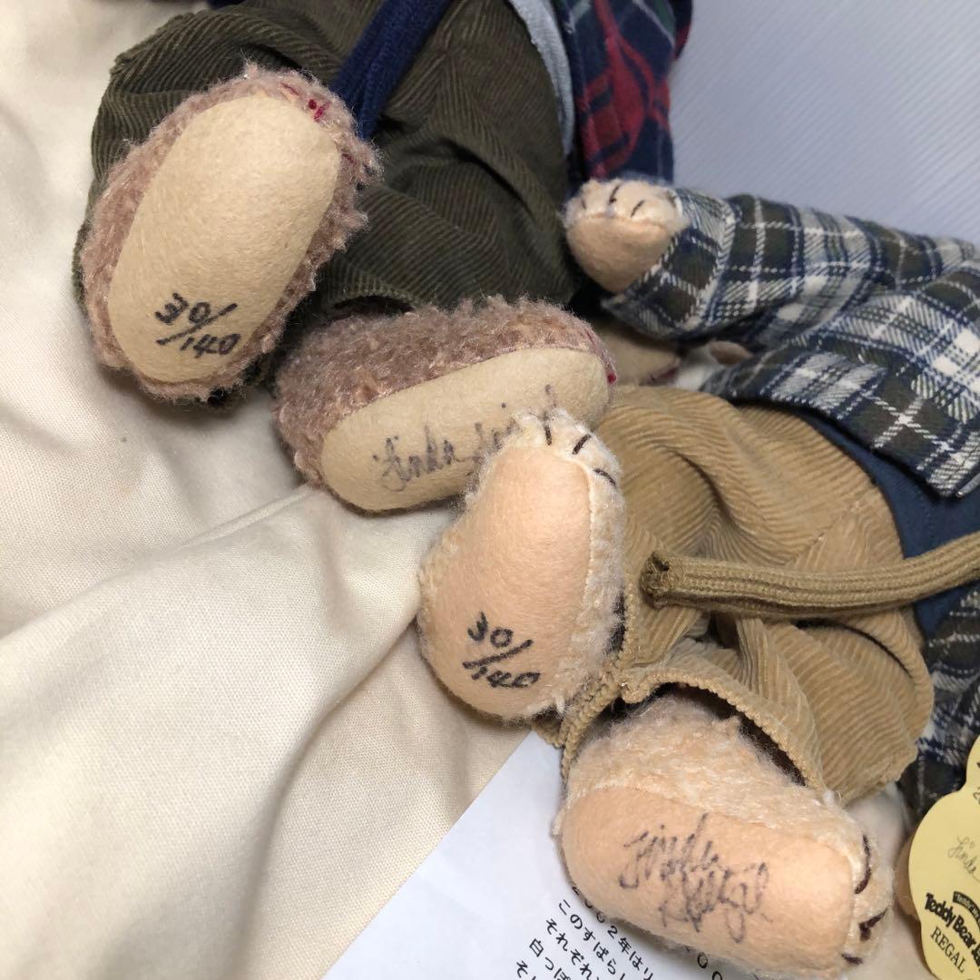 リンダ・スピーゲル　REGAL SHOES シリアルナンバー　テディベア