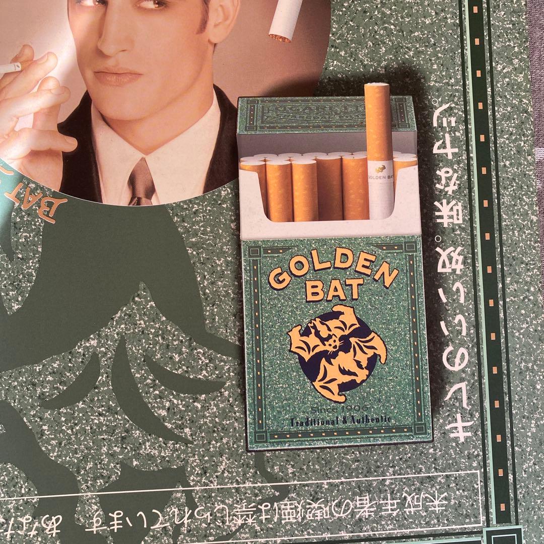 ゴールデンバット レア物 パネル プラ看板 処分します - メルカリ