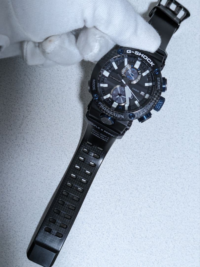 【人気モデル】カシオ G-SHOCK グラビティマスター GWR-B1000　青