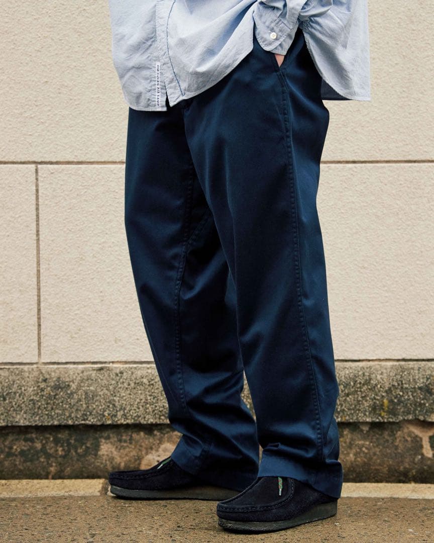 nanamica wide chino pants navy 32 - メルカリ
