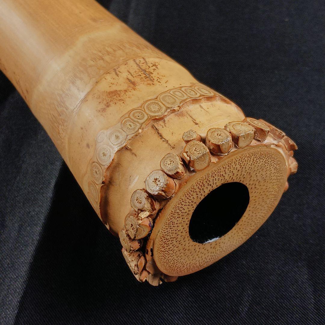 Y3110-1 琴古流 尺八 月童 銀三線 全長67㎝ 竹製 - メルカリ