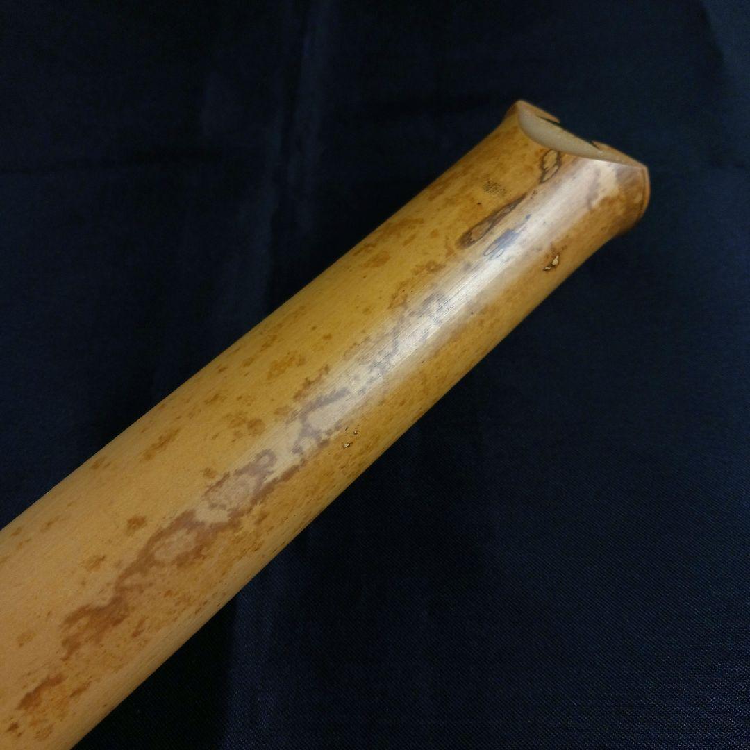 Y3110-1 琴古流 尺八 月童 銀三線 全長67㎝ 竹製 - メルカリ