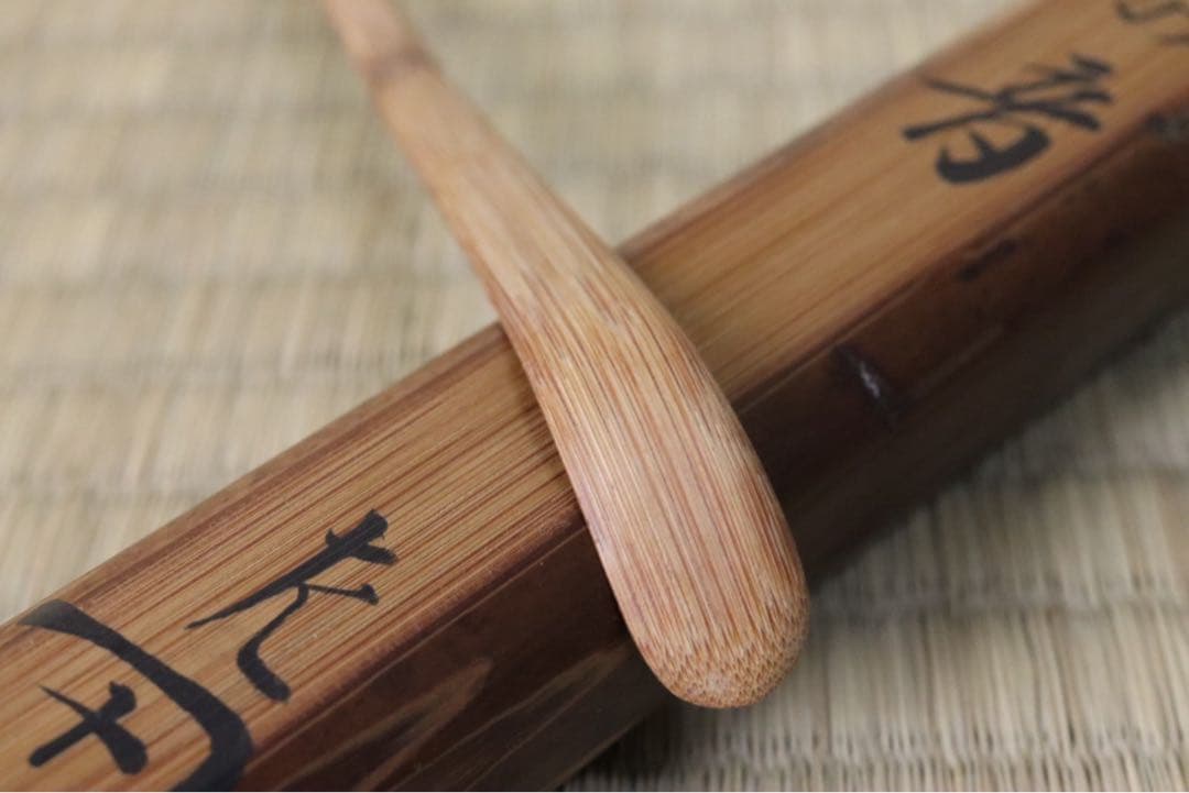 惺斎 自作茶杓 銘 虫の音 共箱 共筒 - メルカリ