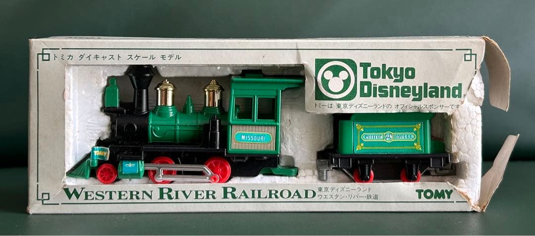 東京ディズニーランドウエスタン・リバー鉄道スケールモデル TOMY