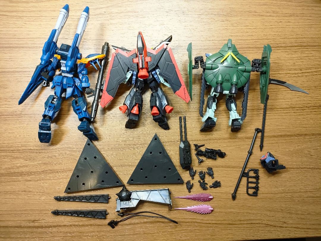 Gフレーム　悪の三兵器セット　ジャンク　カラミティ　レイダー　フォビドゥン