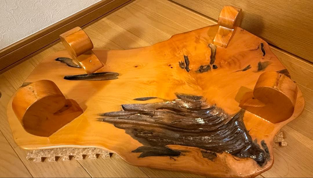 欅製 テーブル 1枚天板 天厚4.5㎝ 花台 香炉 飾り台