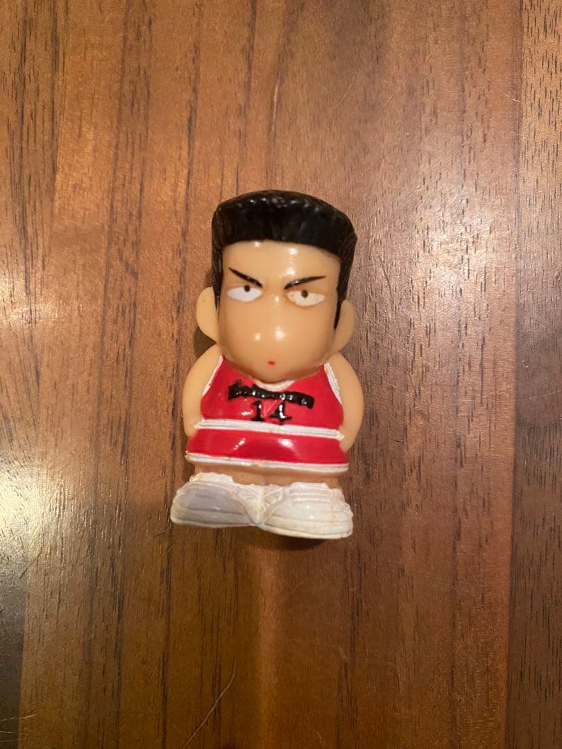 希少]昭和レトロ スラムダンク 三井寿14番 指人形 - メルカリ