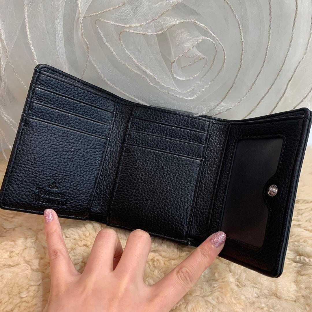 ☆未使用品☆Vivienne Westwood 三つ折り コンパクト財布 がま口