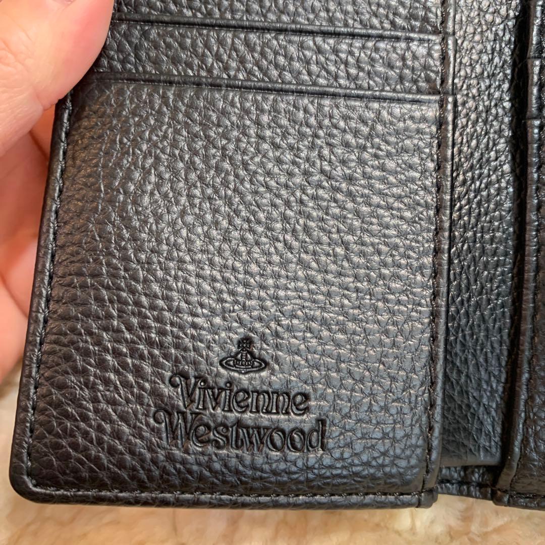 ☆未使用品☆Vivienne Westwood 三つ折り コンパクト財布 がま口